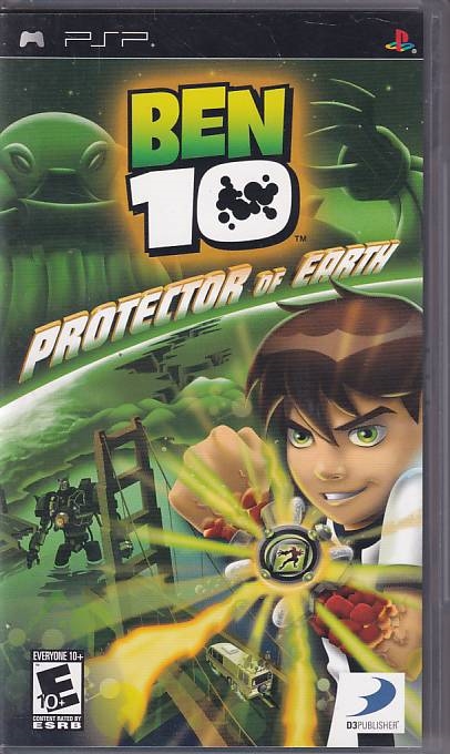 Ben 10 Protector of Earth - PSP - Amerikansk version (A Grade) (Genbrug)